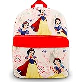 Snow White Backpack - 12" Mini Snow White Backpack Purse | Disney Snow White and the Seven Dwarfs School Supplies for Kids