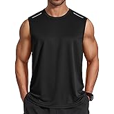 COOFANDY Men's Sleeveless Shirt Quick Dry Workout Tank Top Gym Muscle T Shirts Sport Athletic Tanks Moisture Wicking