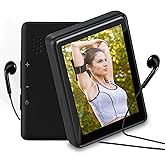 Bluetooth MP3 Player with Touch Screen, Skybess 32GB Portable MP3 Players with TF Card Slot, HiFi Lossless MP3 Music Player with Speaker, FM Radio, Video, Recorder, Alarm Clock, 2.4" Full Screen