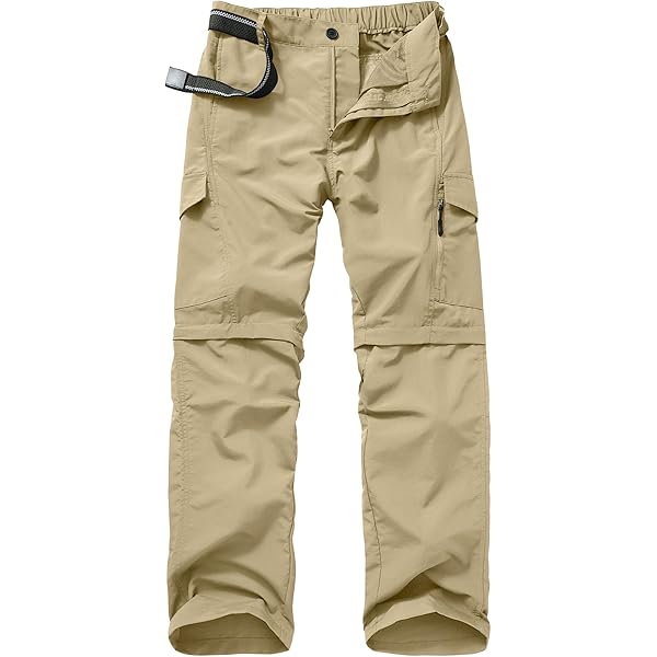 Amazon.com: Mens Hiking Pants Convertible Pants Zip Off boy Scout