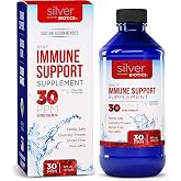 Silver Biotics 30 PPM Extra Strength Daily Immune Support Supplement with Patented Multivalent Silversol Technology | The Perfect Daily Defense Boost for Your Immune System | 16 Fl Oz