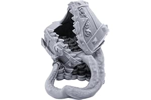 EnderToys Mimic Dice Tower DND Dice Tower Compatible with Dungeons and Dragons, 28mm Miniature Wargaming, Tabletop RPGs, Warg