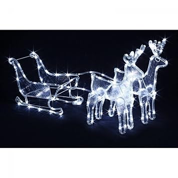 deco noel exterieur traineau