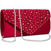 BBjinronjy Clutch Purses for Women Evening Bag Formal Rhinestone Handbags for Wedding Party Cocktail Prom Dinner