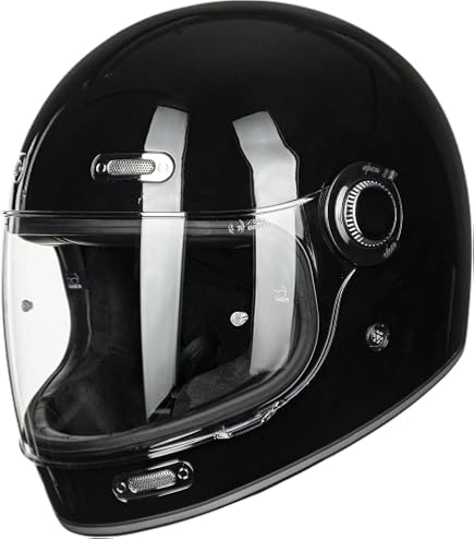 Amazon.com: TORC T1 Retro Fiberglass Full-Face-Helmet-Style
