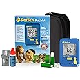 PetTest Glucose Monitoring Kit for Dogs & Cats - PetLink+ Beginner Diabetic Pet Blood Sugar Check Kit - Includes Wireless Glucose Meter, 25 Test Strips, 25 Safety Lancets, Soft Carrying Case