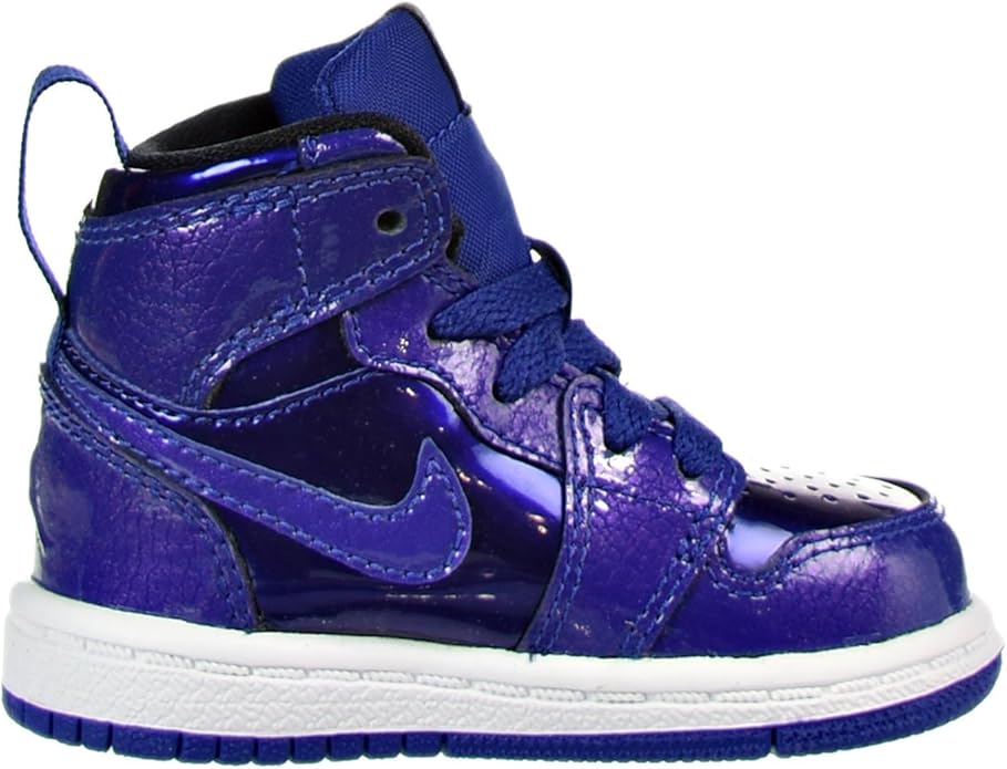Amazon.com | Jordan 1 Retro Hi Infant High-Top Casual Shoes Blue 3 Medium (D) Infant | Sneakers