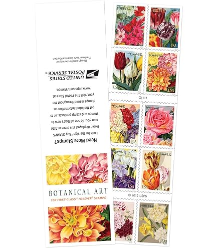 Amazon.com: Vintage Seed Packets Forever Stamps (Booklet of