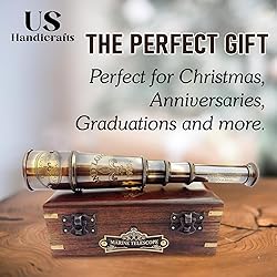US HANDICRAFTS 1920 Marine Telescope Collectible