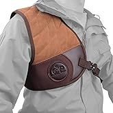 WAYNE'S DOG Leather Canvas Shooting Recoil Shields with Durable Construction