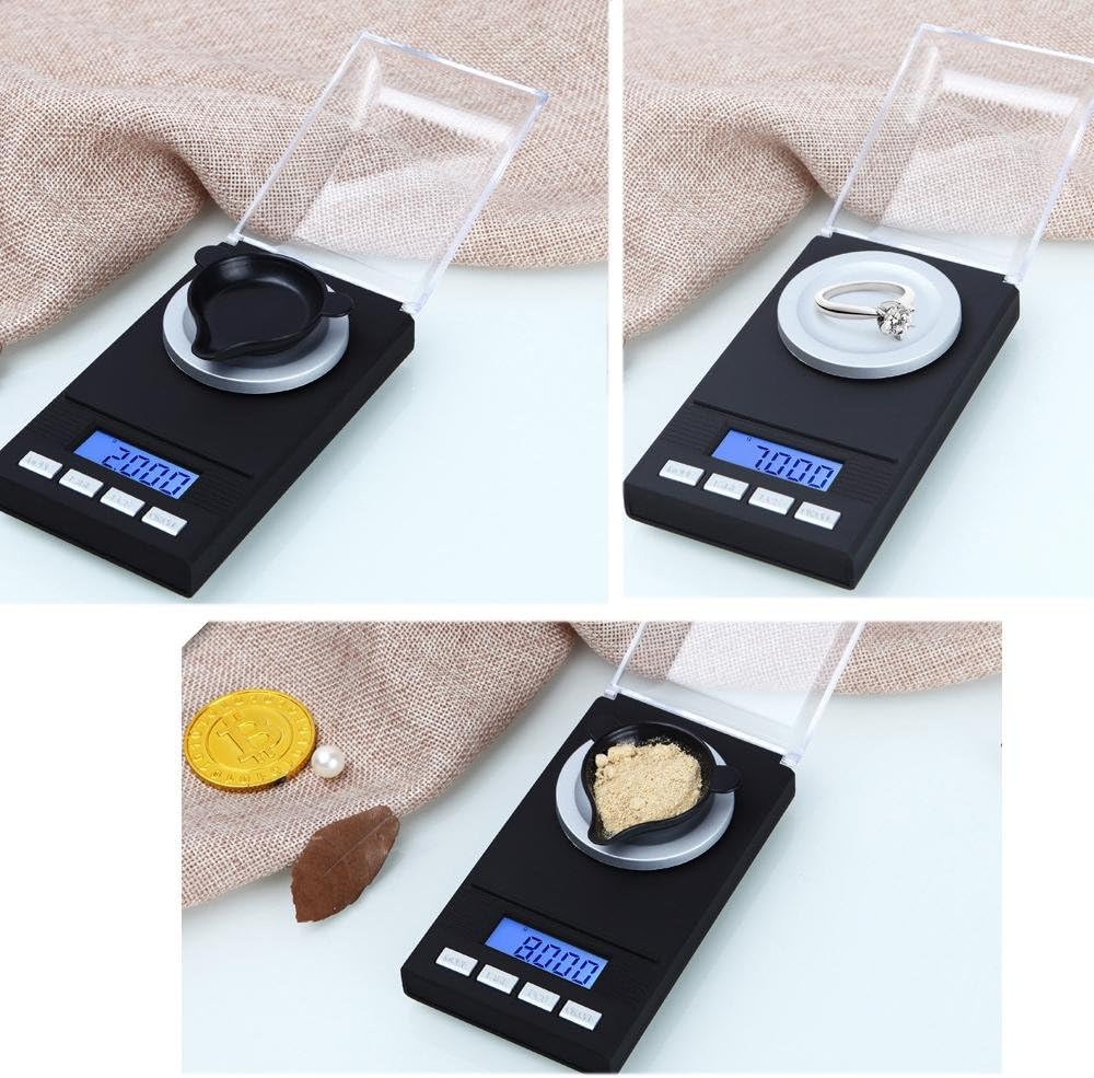 Bascula Cocina Precision Cuchara Medidora Gramos KUBEI 100 G/0,001