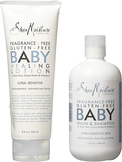 shea moisture baby healing lotion