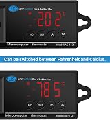 NICREW Digital Temperature Controller 1100W 220V Reptile Thermostat view 2