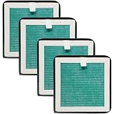 PUREBURG Replacement Filter Compatible with Smokeless Ashtray with Air Purifier 2-in-1, Machine Size (5.9 * 5.9 * 3.94 inches), 4-Pack HEPA For Air Clean