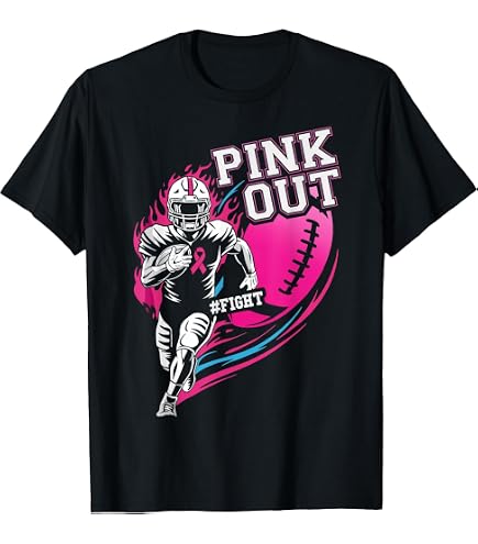 Amazon.com: Football Pink Out Team Breast Cancer Awareness Month