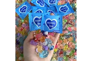 Mini Glow in The Dark Animal Resin Models - 50PCS Mystery Resin Animals Blind Bag,Mini Cartoon Blind Bags,Small Luminous Figu