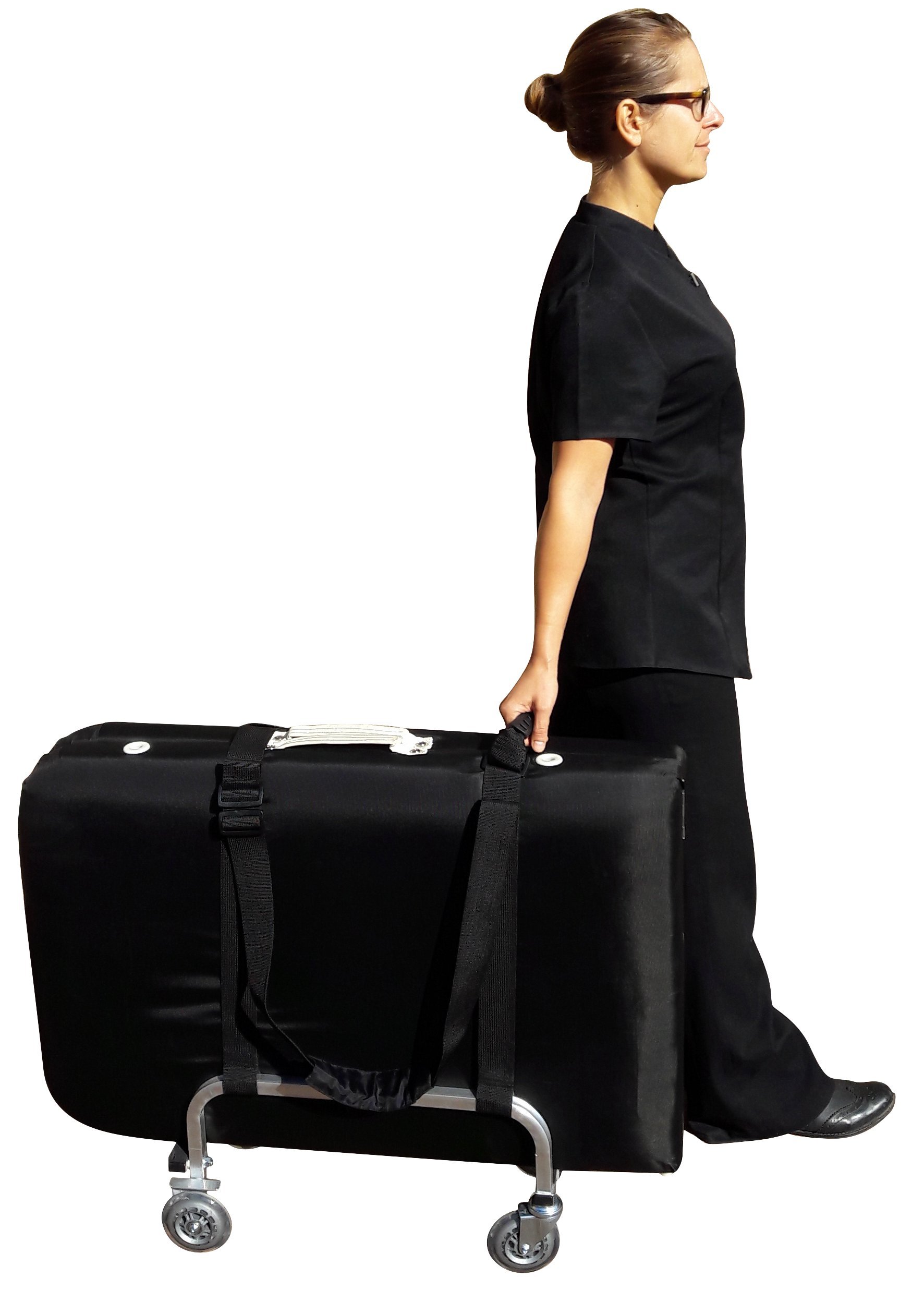 Massage Table Cart ( Trolley ) for Professionals Aluminium Frame