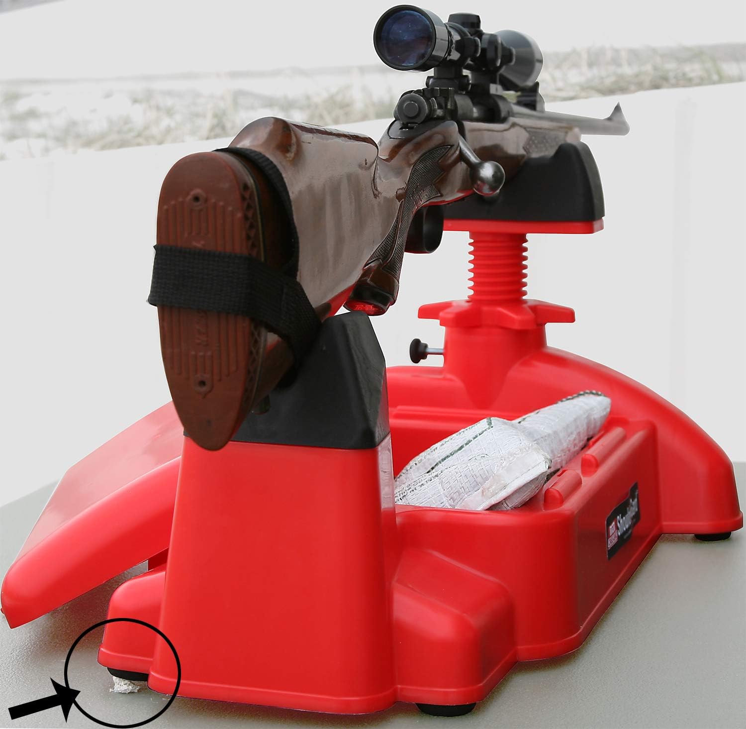 MTM SGR-30 Shoulder-Gard Recoil Reducing Rifle Shooting Rest for Outdoor Range : Hunting Gun Holders : Sports & Outdoors