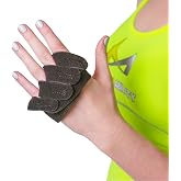 BraceAbility Ulnar Deviation &amp; Drift Hand Splint | MCP Knuckle Joint Support Brace for Rheumatoid Arthritis &amp; Tendonitis Pain Relief, Finger Straightener &amp; Stretcher Glove - S (SM/MED) RIGHT