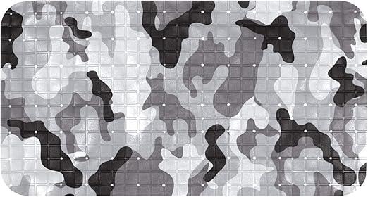 Alfombrilla para bañera de 14.7 x 26.9 pulgadas, antideslizante, con