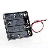 WINGONEER 4 x AA 6V Battery Holder Case Box Wired