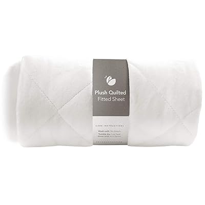 Buy Guava Family Lotus Crib Plush Quilted Fitted Sheet Designed For Perfect Manufacturer Approved Fit Soft Safe For 1 Yr Older Unisex Boys Girls New Online In Turkey B084x56fsz