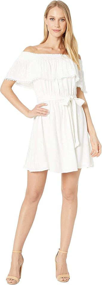 amazon white off the shoulder dress