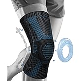 NEENCA Professional Knee Brace for Pain Relief, Medical Knee Compression Sleeve, Knee Support with Horizontal Knit Tech for Meniscus Tear, ACL, Arthritis, Joint Pain, Runner, Workout