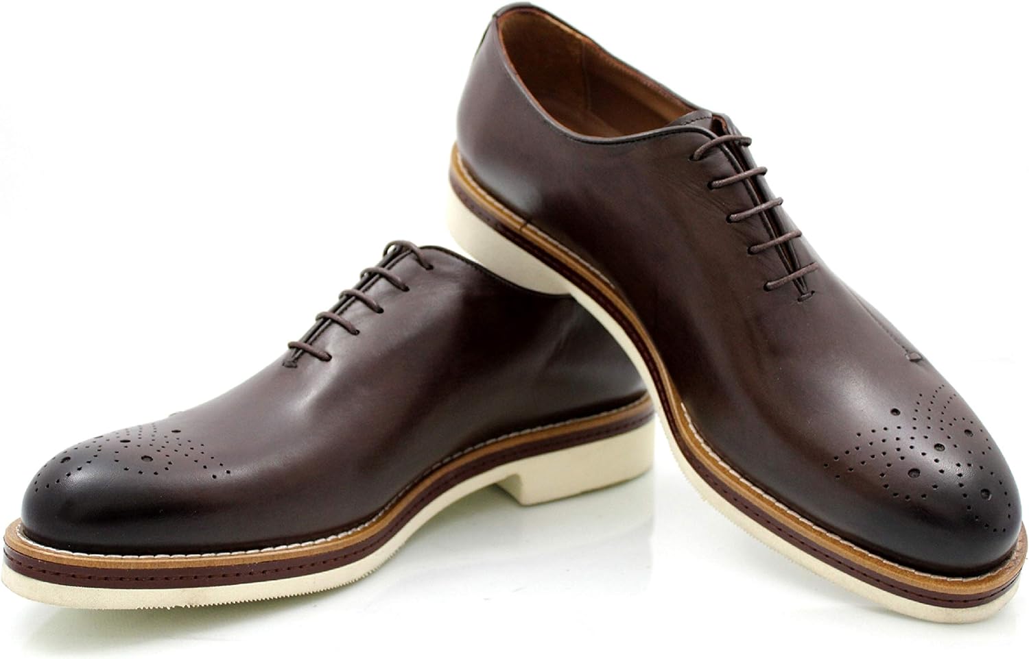 wholecut derby shoes