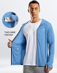 G Gradual Men's UPF 50+ Sun Protection Hoodie
