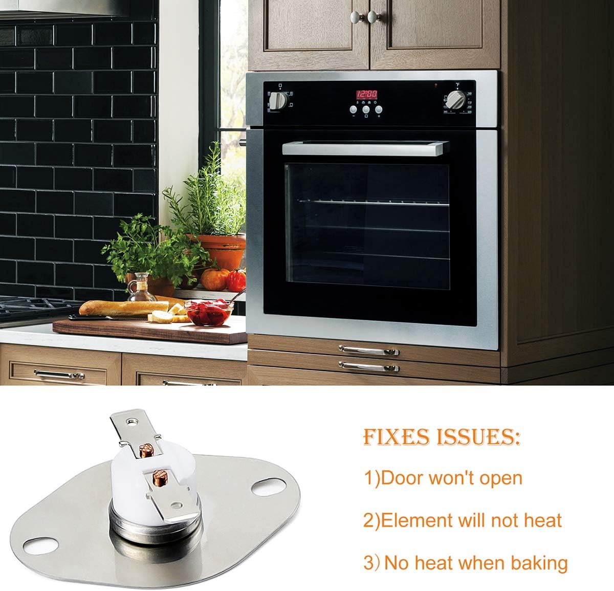 Appliances Large Appliance Accessories Funmit 9759242 Oven Thermal Fuse Exact For Whirlpool Kenmore Range Oven Replace 4452223 Ps11747248 Proplavani Cz