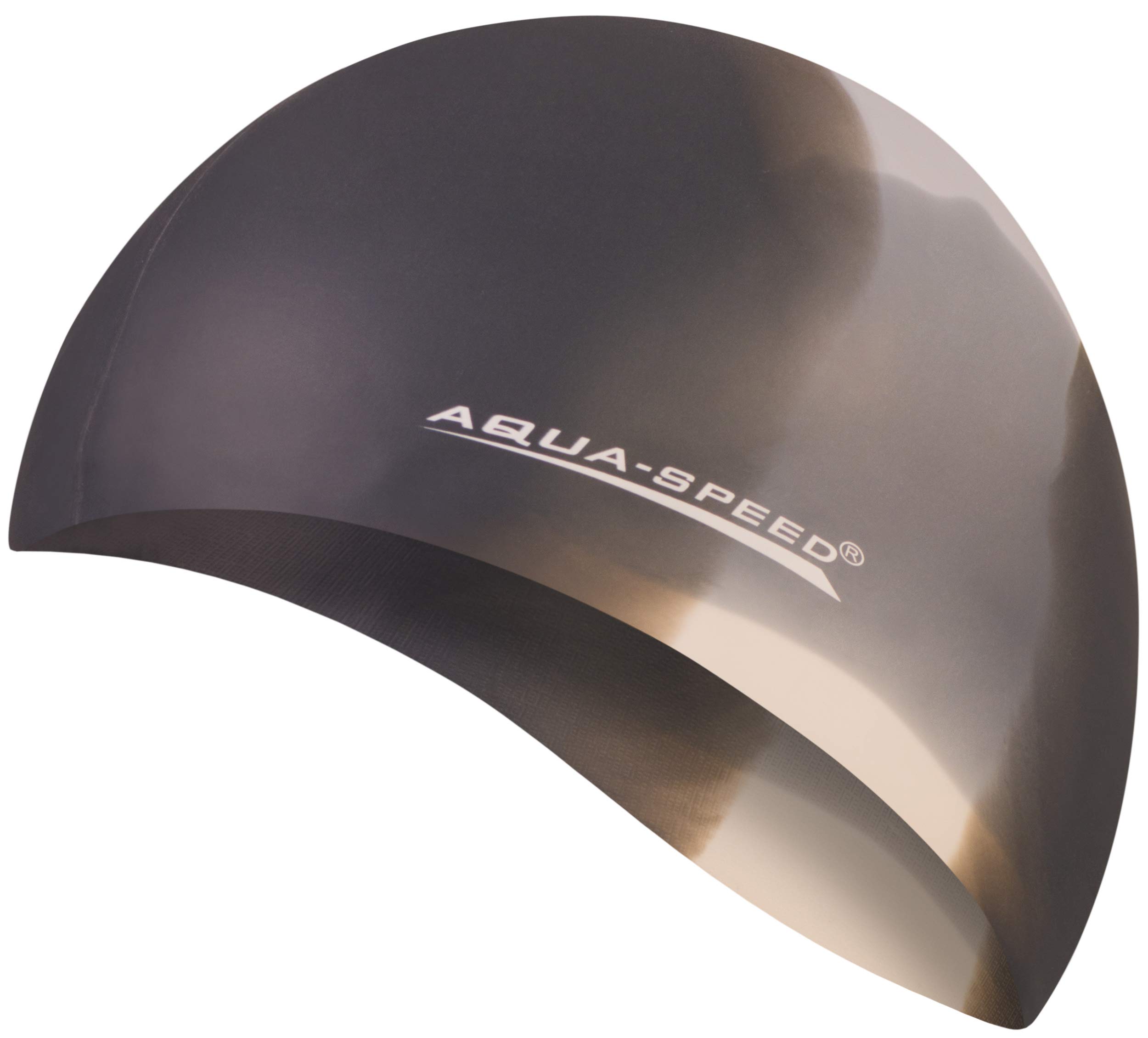 Aqua Speed BUNT Colourful swim cap + microfibre towel | adult | child | swimming cap | silicone | tearproof | waterproof | 60. colourful / 68