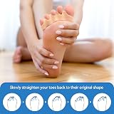 Sumiwish Toe Separators & Spacers 4 Pairs Beige Soft Toe Straighteners view 2