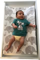 Babycurls Deluxe Anti-Roll Nappy Changing Mat Elephant Love 69x45x8cm view 7