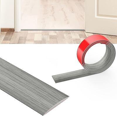 Flintronic 1.2M PVC Floor Transition Strip 4cm Self Adhesive Threshold