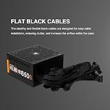 GAMDIAS HELIOS M1-850B 850W 80 Plus Bronze Power Supply PSU UK view 5