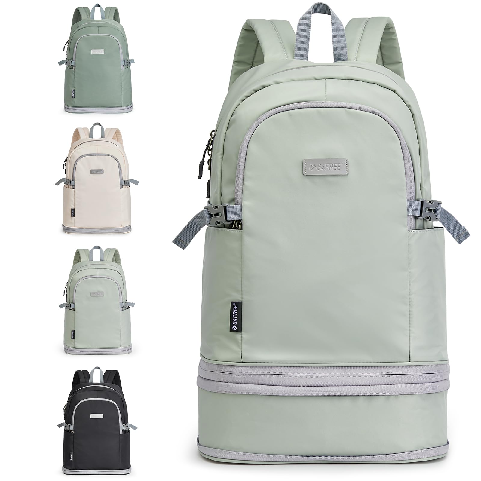 G4Free Pickleball Backpack for Men Women Lightweight Gym Sports Swim Backpack