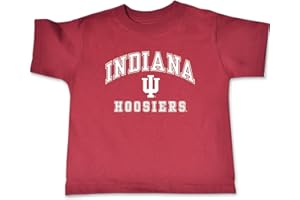 COLLEGE KIDS NCAA Indiana Hoosiers Toddler Short Sleeve Tee, 3 Toddler, Cardinal