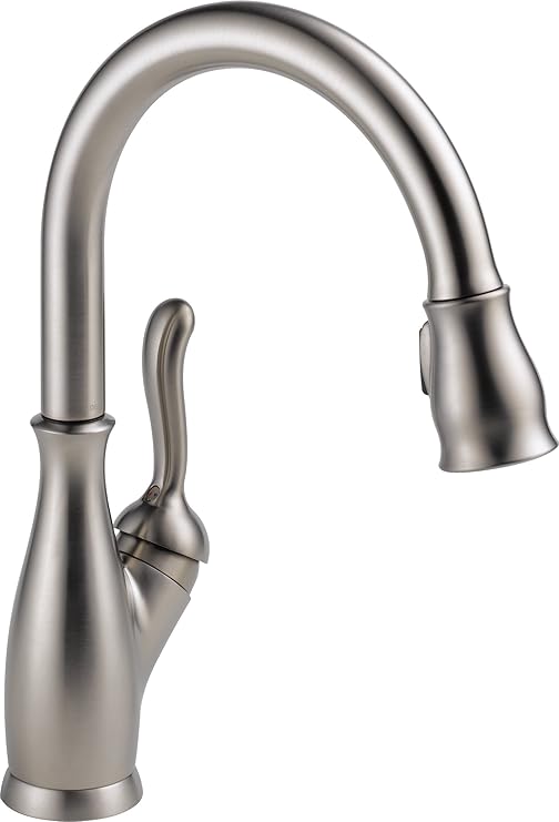 Delta Faucet Leland Single Handle Kitchen Sink Faucet With Pull
