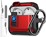 Olytop for Airpods 4 Case with Lock Clid, Rugged