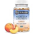 Garden of Life, Dr Formulated 400mg Magnesium Citrate Supplement with Prebiotics & Probiotics for Stress, Sleep & Recovery – Vegan, Gluten Free, Kosher, Non-GMO, No Added Sugars – 60 Peach Gummies