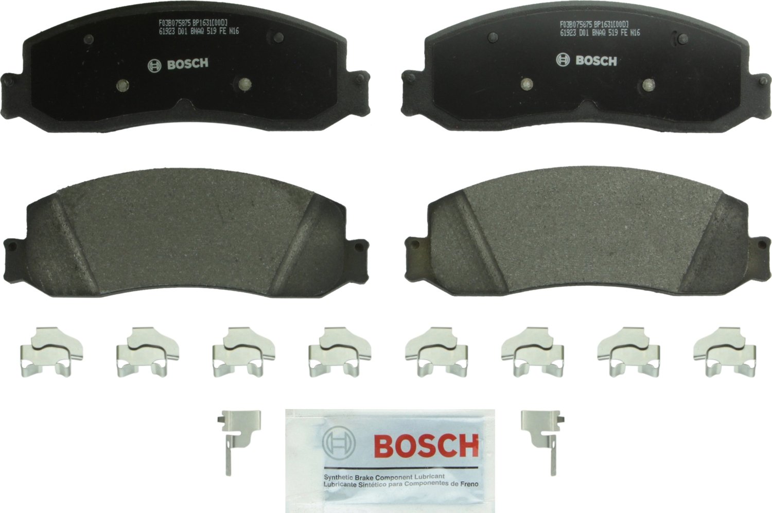 Bosch Quietcast Bp632 Disc Brake Pad Brake System Cbib Cl