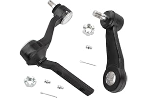 BOXI Qty(2) 4WD Steering Idler and Pitman Arm Set Fit for Chevy Blazer 1995-2005 | S10 1983-2004 | for GMC Jimmy 1994-2005 | 