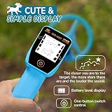 Smofrees Metal Detector Kids, USB Rechargeable, Adjustable 24-34 Inches, Blue view 5