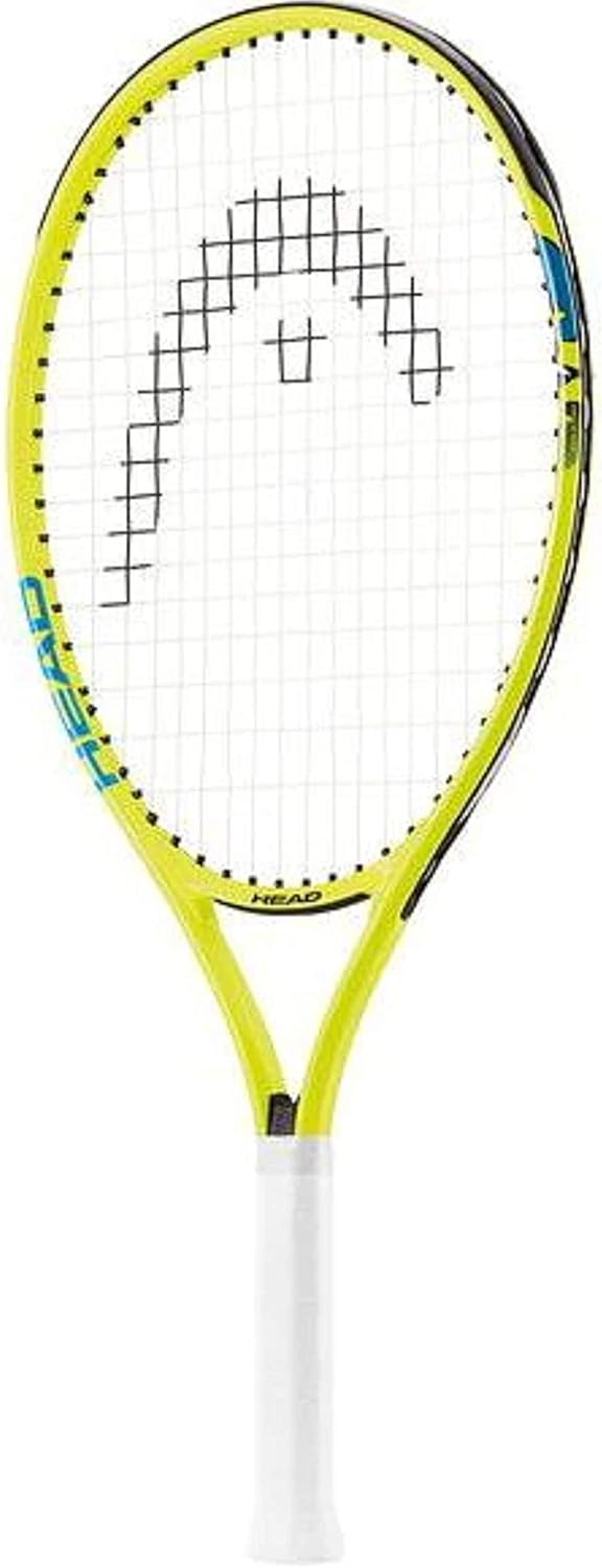 HEAD Speed Kids Tennis Racquet - Beginners Pre-Strung Head Light Balance Jr Racket - 23", Yellow : Garden & Outdoor