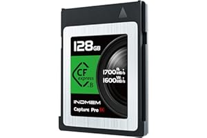 INDMEM 128GB CFexpress Type B Card Digital Memory Card Support 4K/8K RAW Video Recording