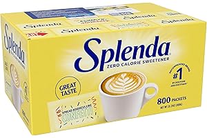 SPLENDA Zero Calorie Sweetener Value Pack, 800 Count Packets