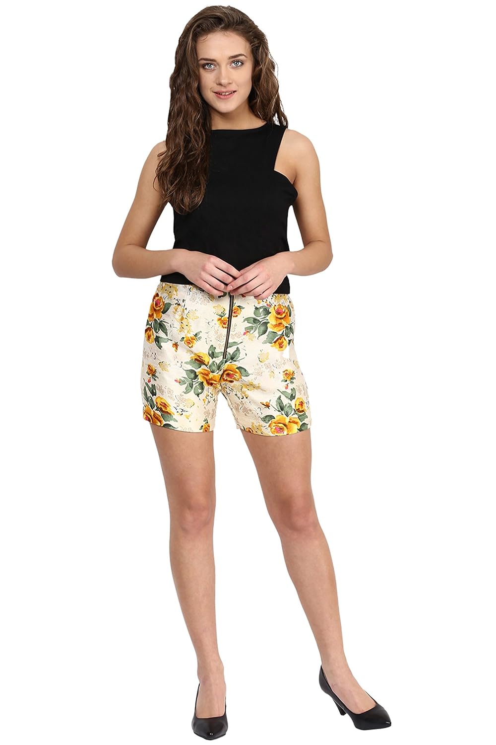 miss chase women's polyester shorts