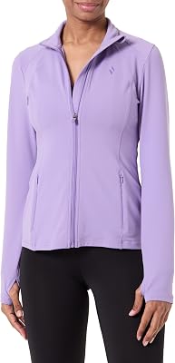 GOWALK - Chaqueta para mujer, color morado, talla L, Coral morado, L