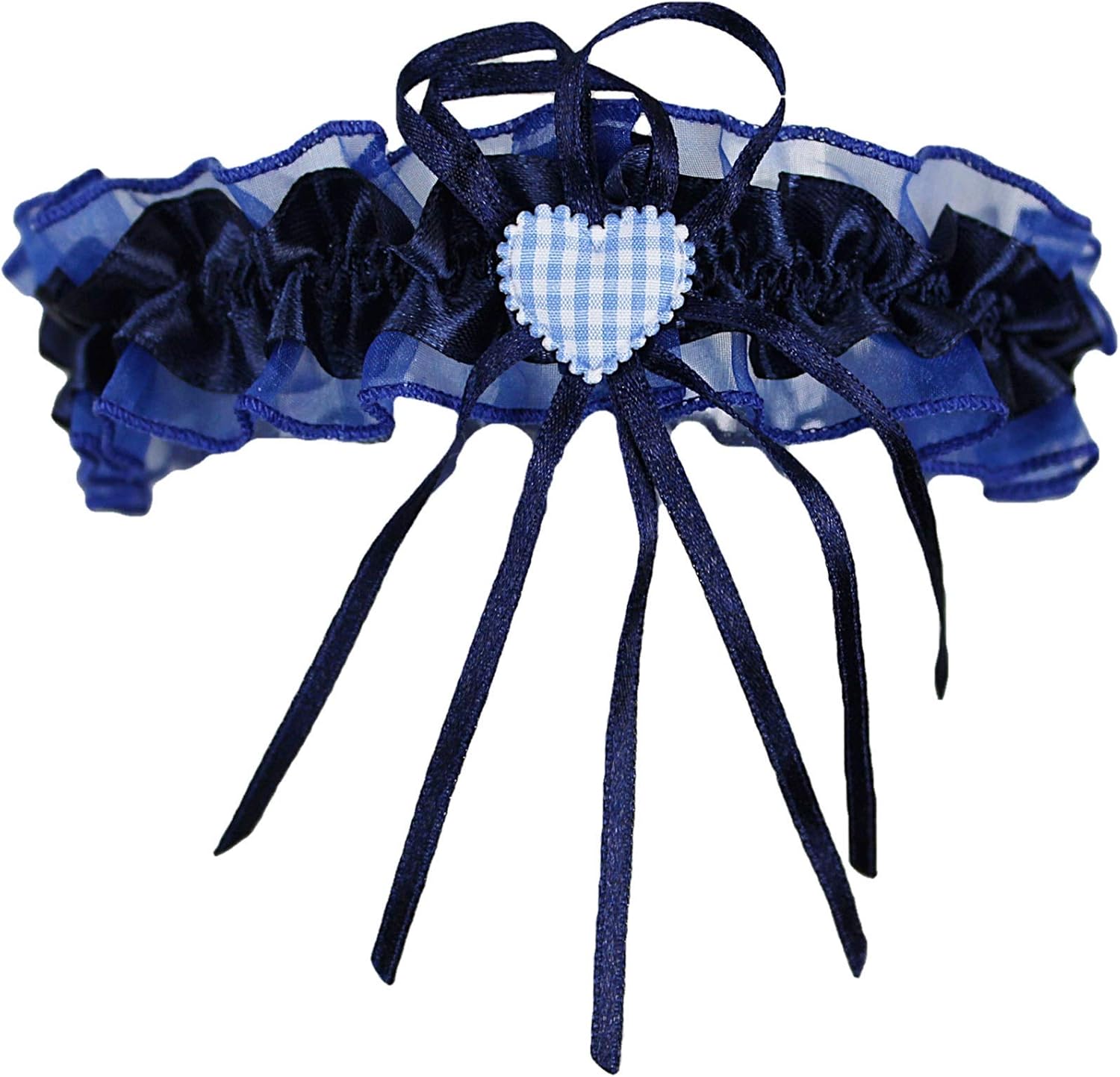 Unbekannt S/&uuml;/&szlig;er Braut Strumpfband mit Schleife und Herzchen Hochzeit Neu Strumpfb/&auml;nder